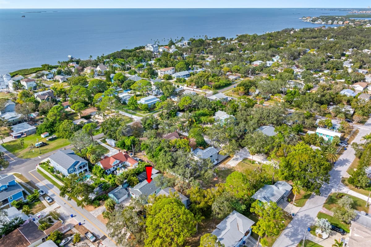 Aerial View of the Neighborhood