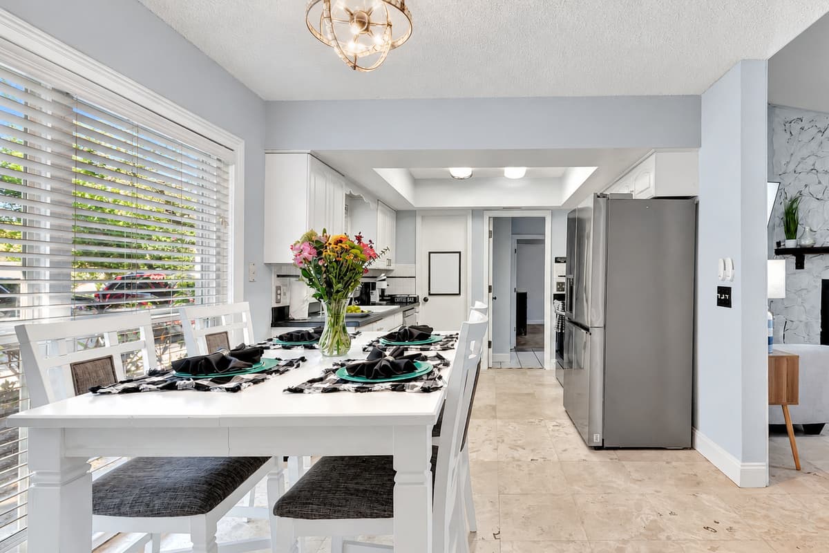 Savor the joy of dining together in a setting that feels just like home.