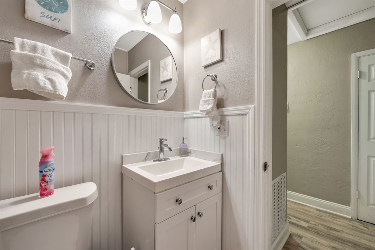 Our bathroom is more than just a functional space – it's a haven of relaxation and self-care.
