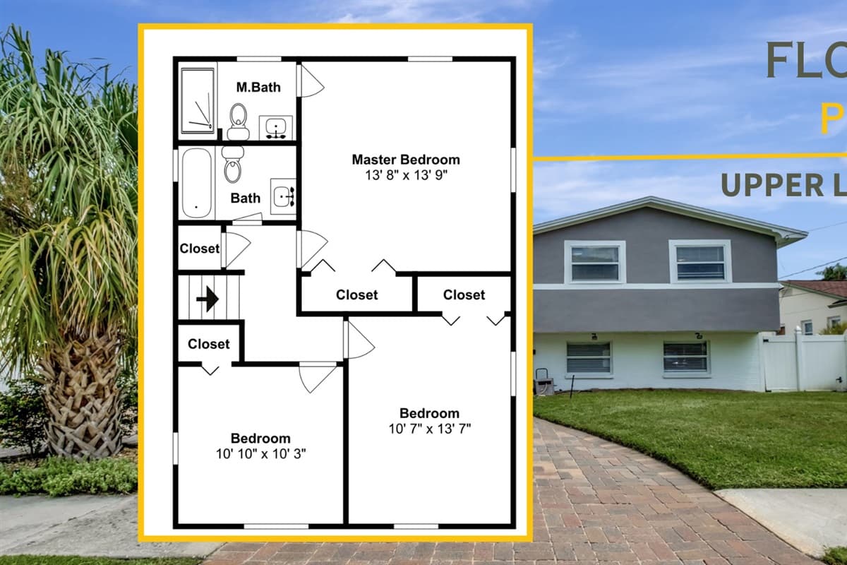 Floor Plan of Upper Level