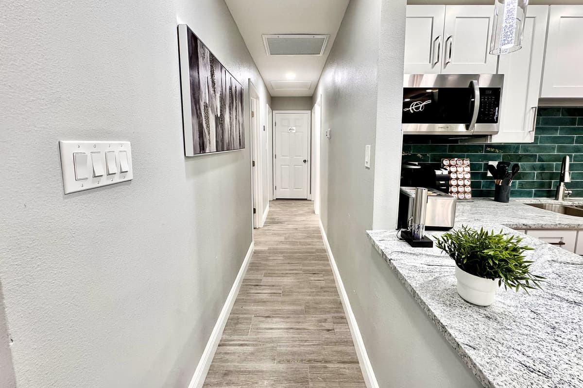 Step into the heart of this home: a fully equipped kitchen designed with both style and functionality in mind.