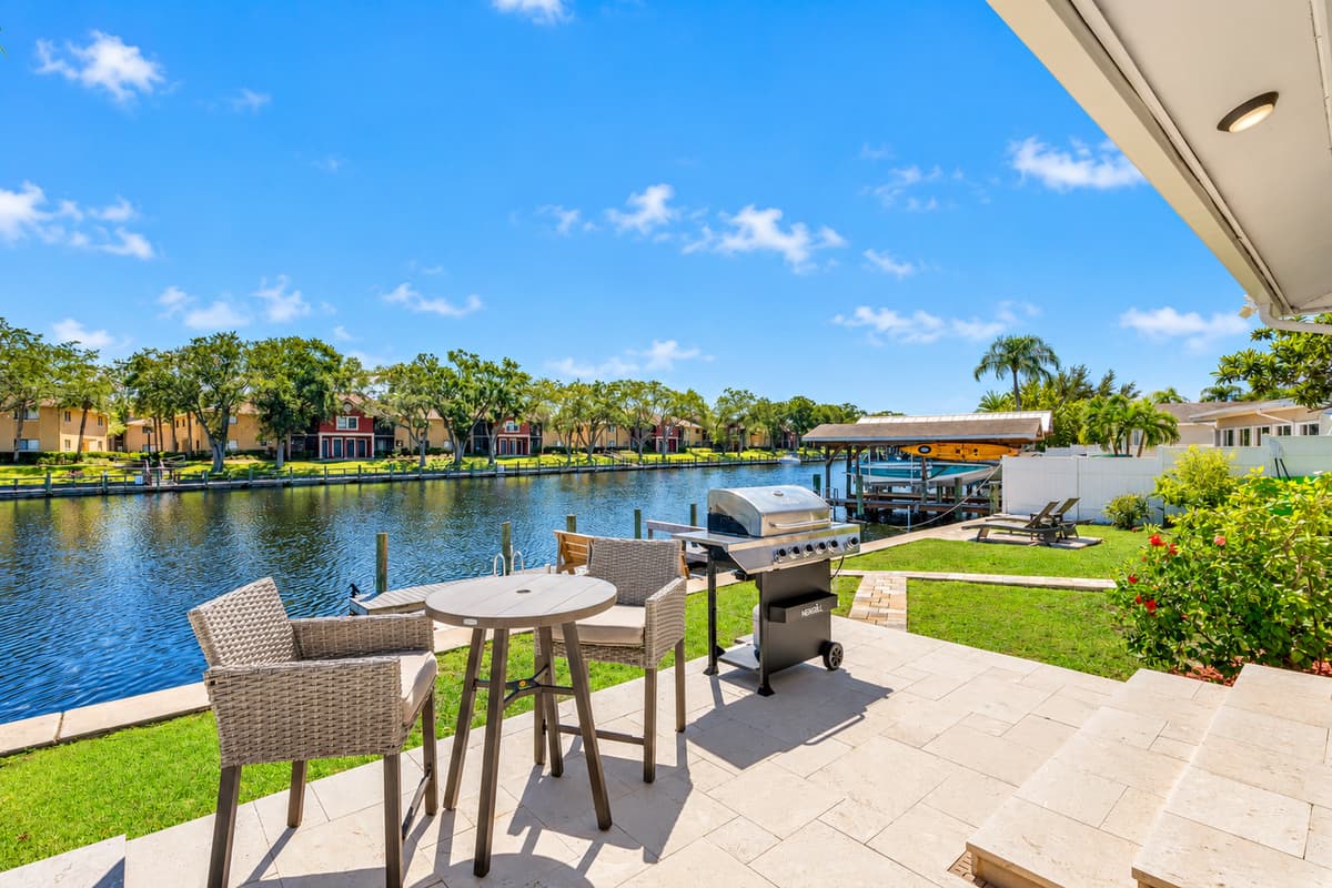 We have a great seating area where you can hang out while others are swimming! Grill some steaks and share it with loved ones! Stop hesitating and book your stay with us now!