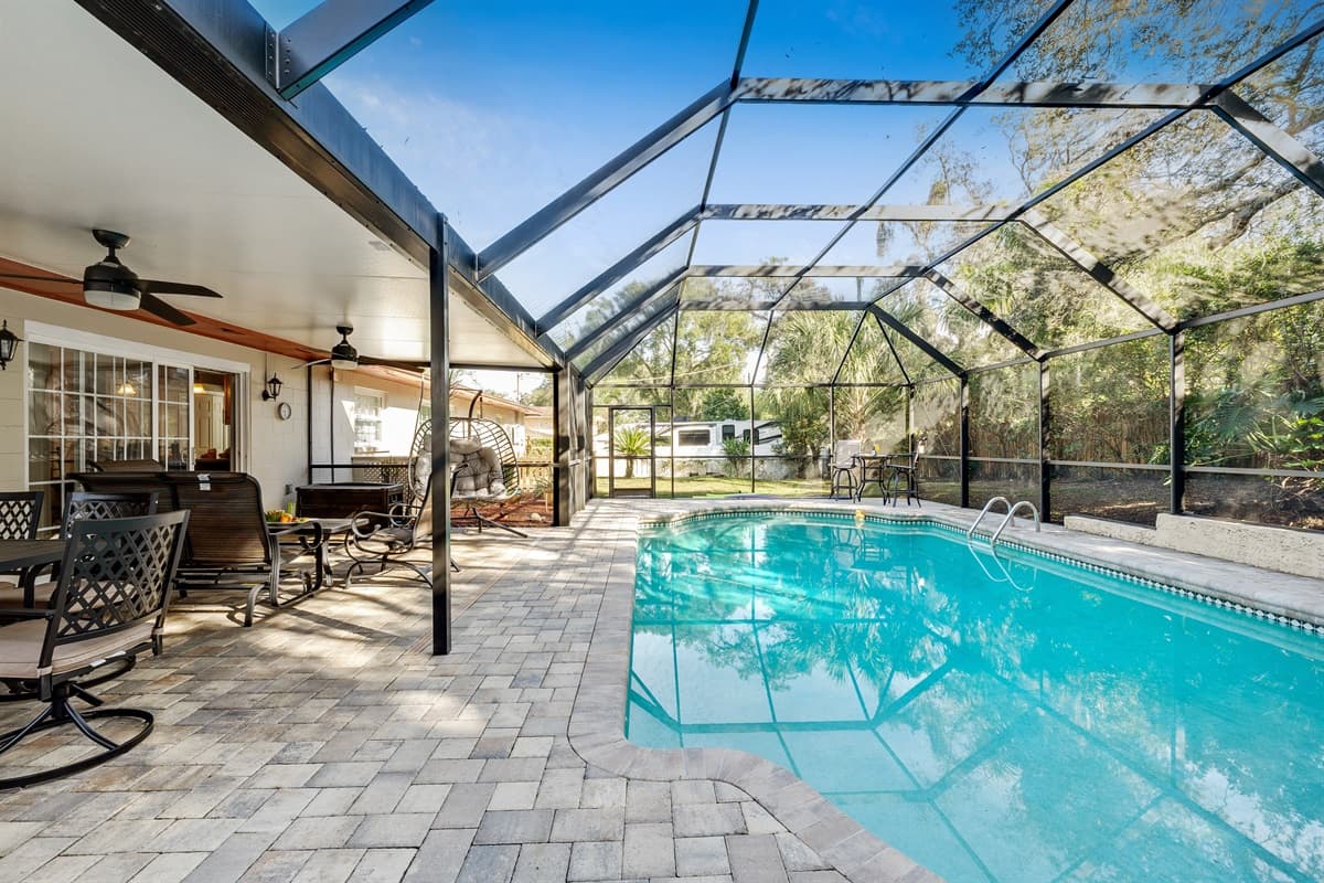 Whether you seek invigorating morning laps or a tranquil afternoon soak, the heated pool promises a blissful aquatic experience year-round.