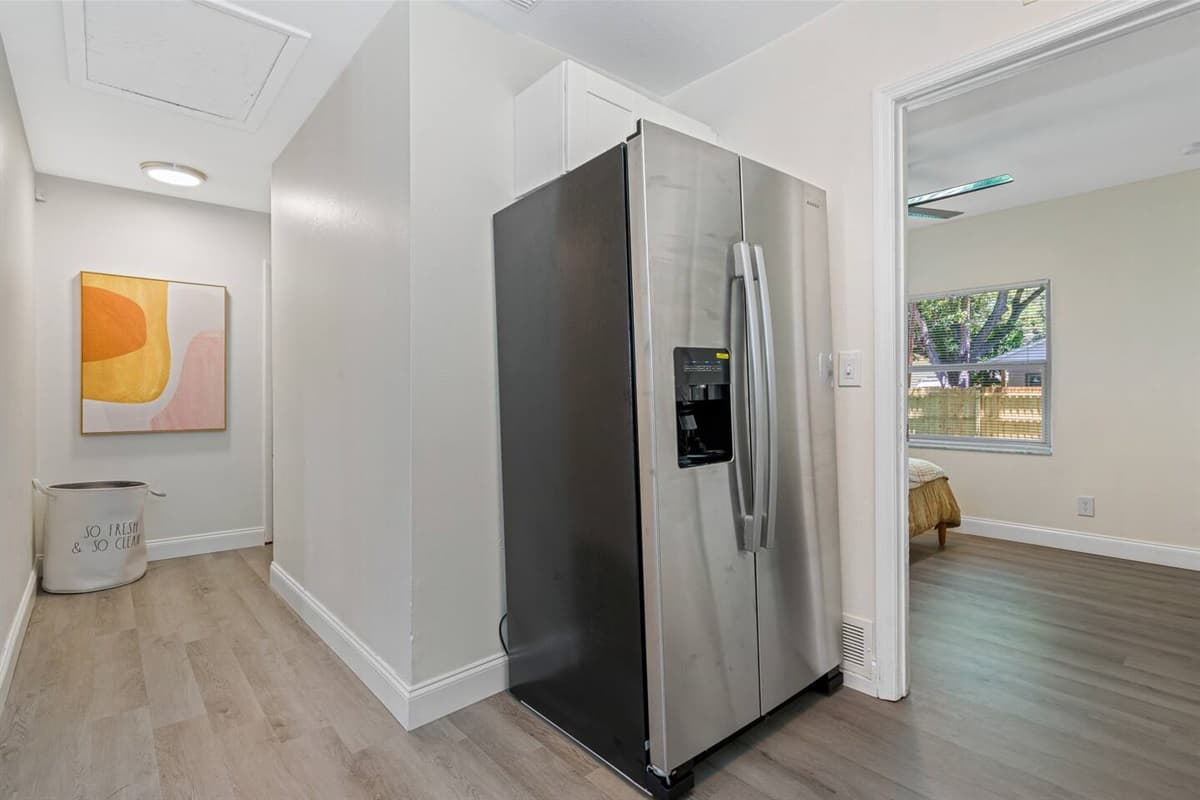 Never worry about the stocks you brought for the entire stay! Our fridge has enough space