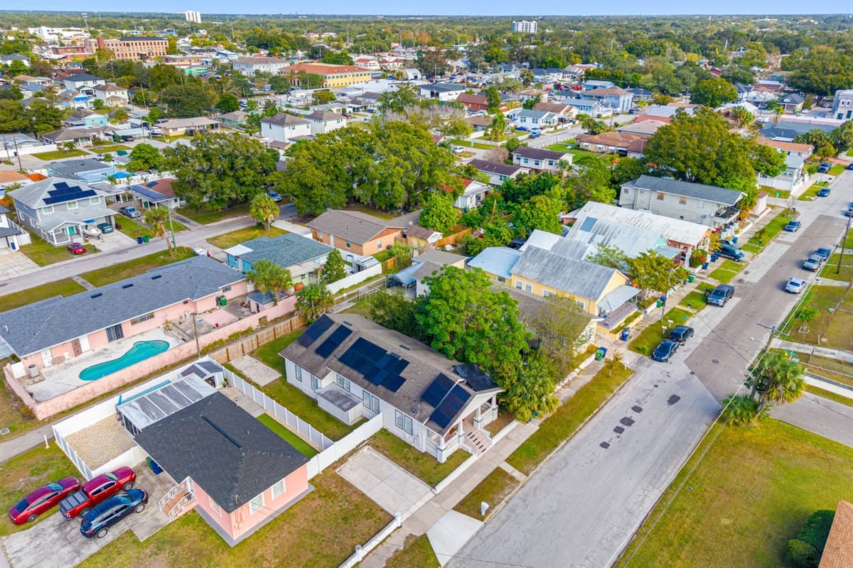 Aerial View of the Neighborhood