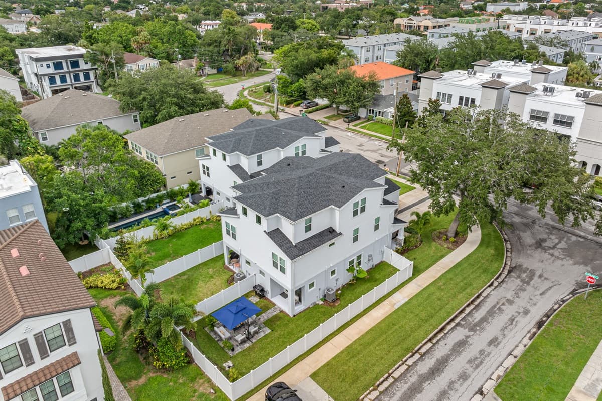 Aerial View of the Neighborhood
