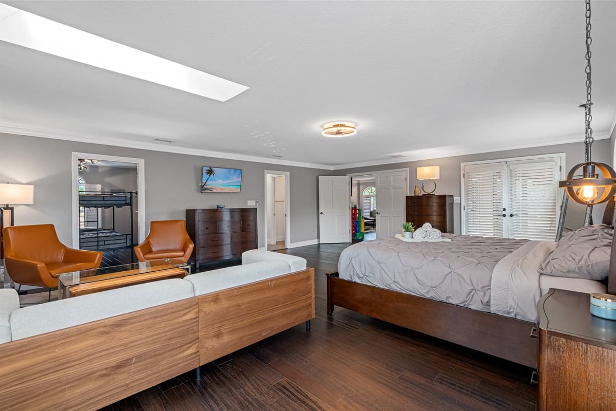 With our bedroom, sweet dreams are just a few breaths away.