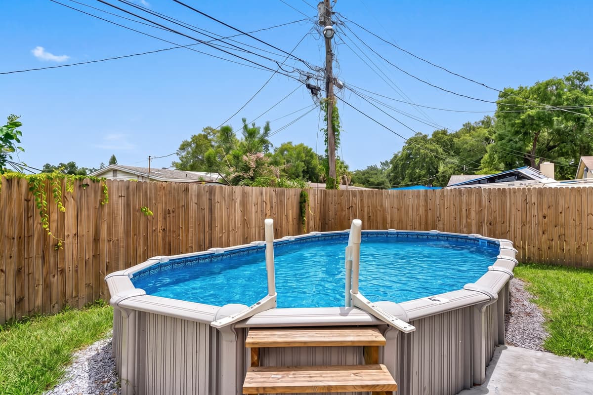 Do you prefer the outdoors? Have an amazing time in our lovely heated pool!