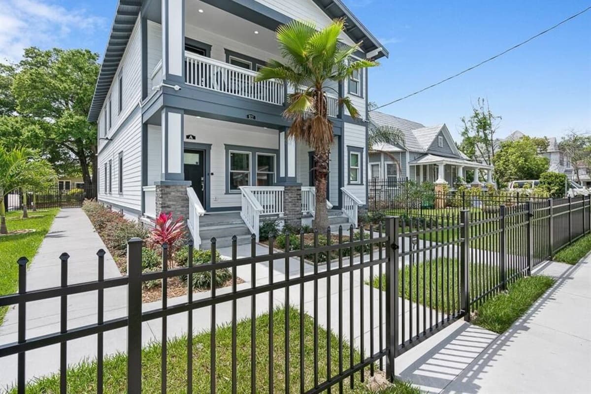 The beautiful front view of the house showcases our beautiful front yard. If you are interested in this property, don't hesitate to send us an inquiry as soon as possible!