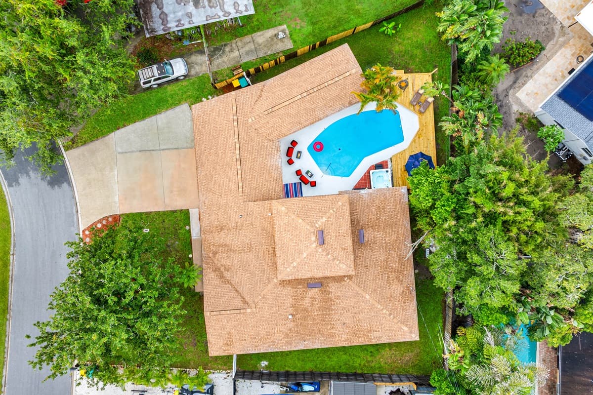 Aerial View of the Property