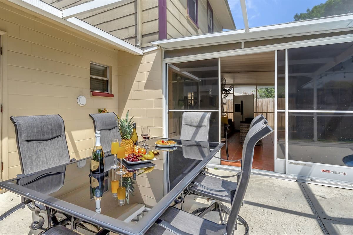 Unwind in style in our outdoor haven!