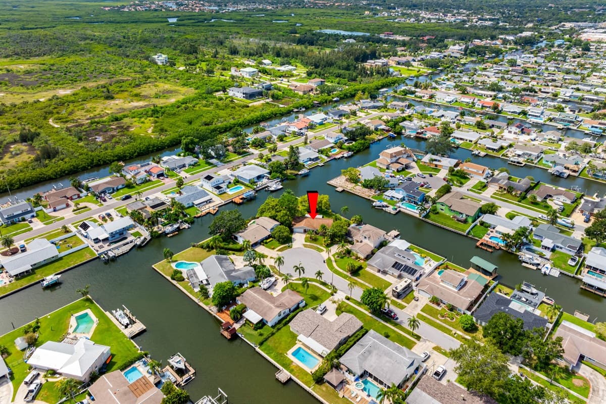 Aerial View of the Neighborhood