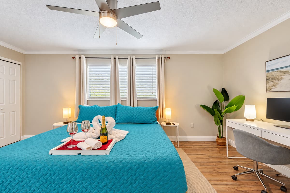 The Master Bedroom is more than just a room; it's an invitation to experience the epitome of comfort, luxury, and convenience.