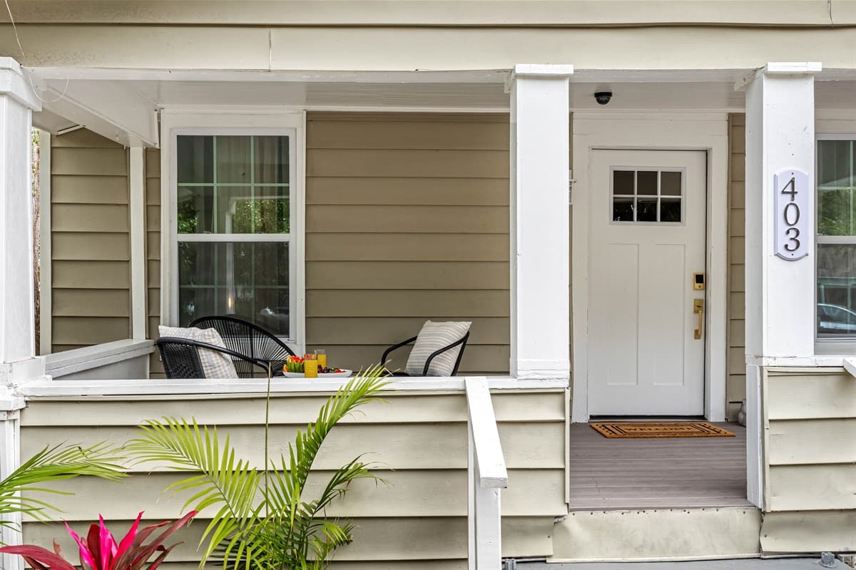 Entrance to the Home