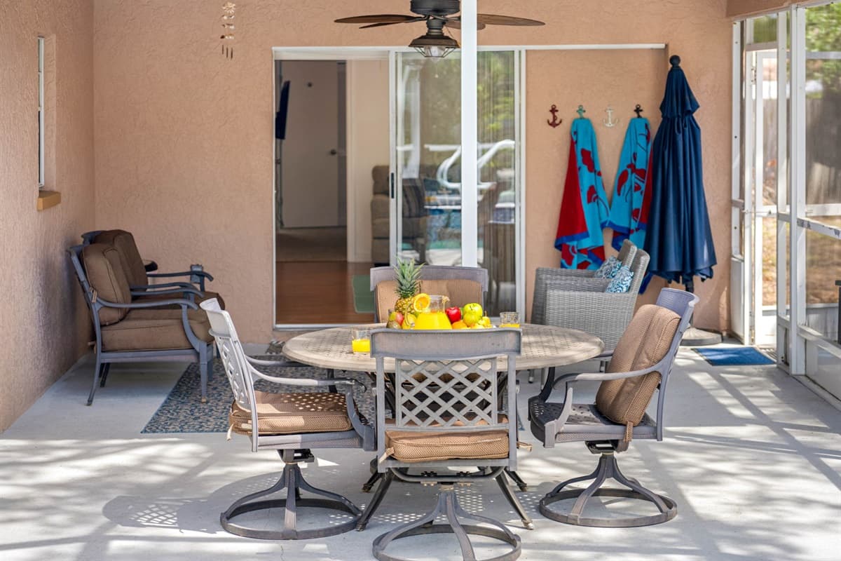 It's the perfect blend of indoor comfort and outdoor beauty—ideal for creating lasting vacation memories.