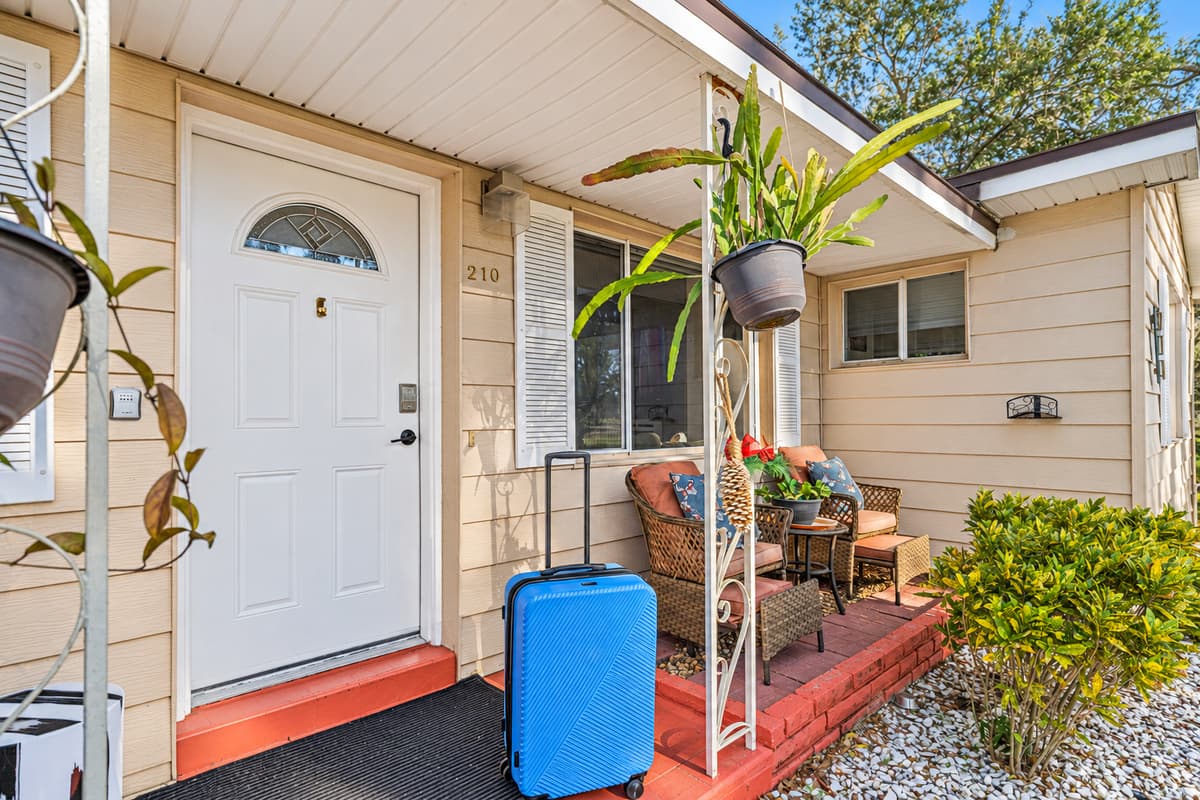 Entrance to the Home