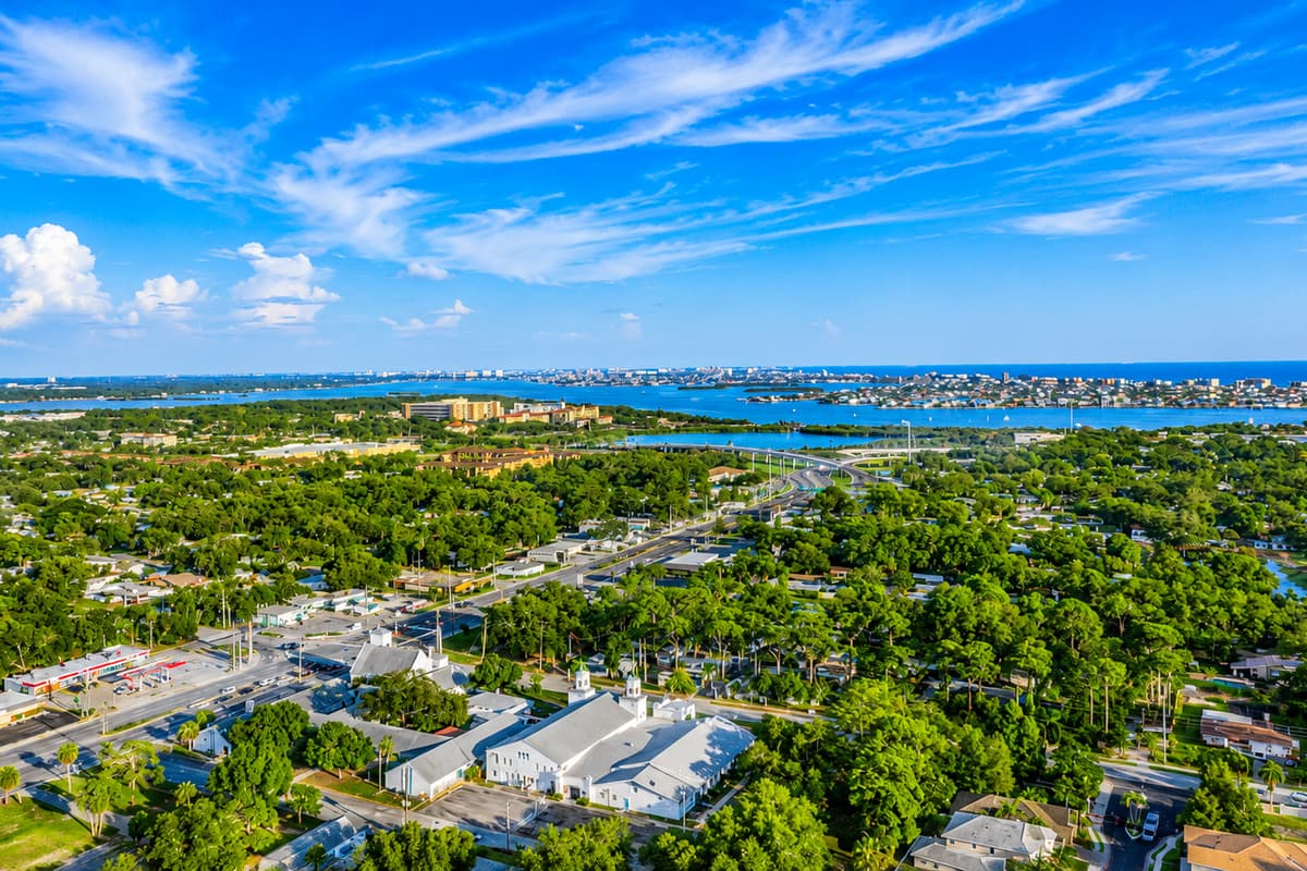 Aerial View of the Neighborhood