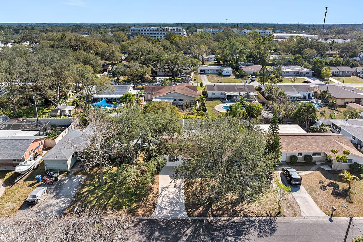 Aerial View of the Neighborhood
