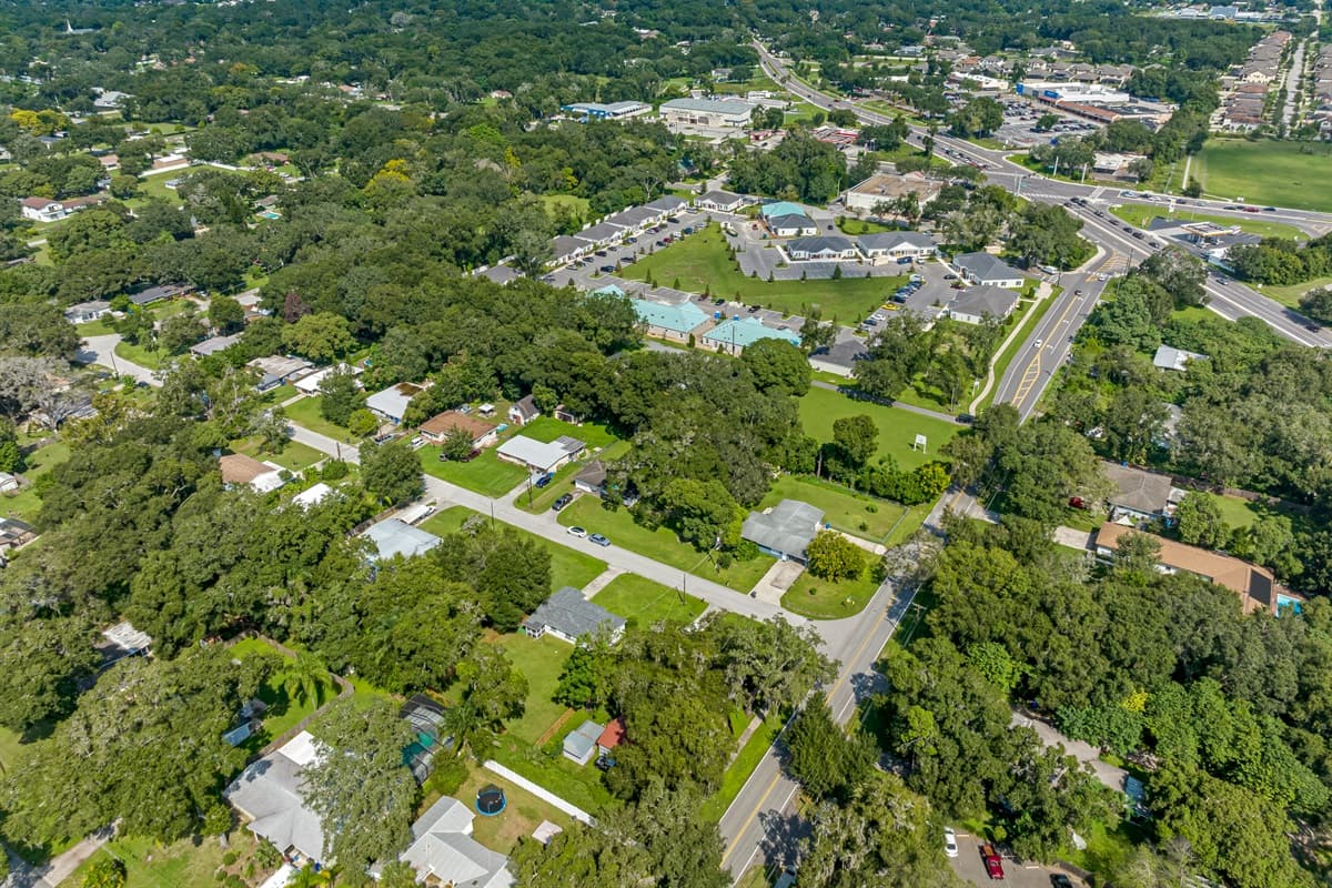 Aerial view of our secured and peaceful neighborhood! Have an amazing time during your stay in this wonderful area! Send us a message if you have any questions!