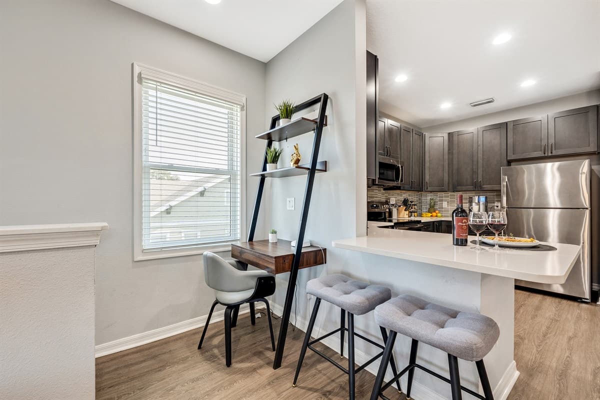 This thoughtfully crafted space goes beyond the traditional kitchen; it's a hub of creativity, a place where culinary aspirations come to life.
