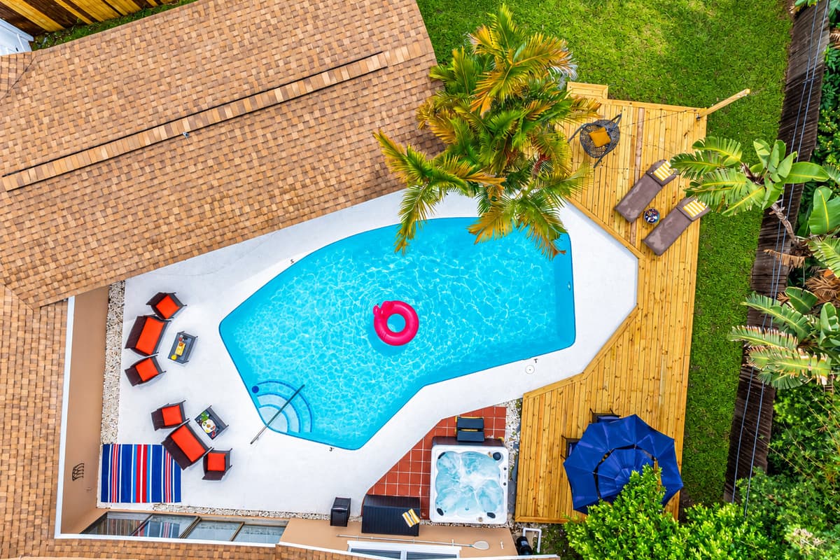Relax, recharge, repeat: your own resort-style pool awaits.