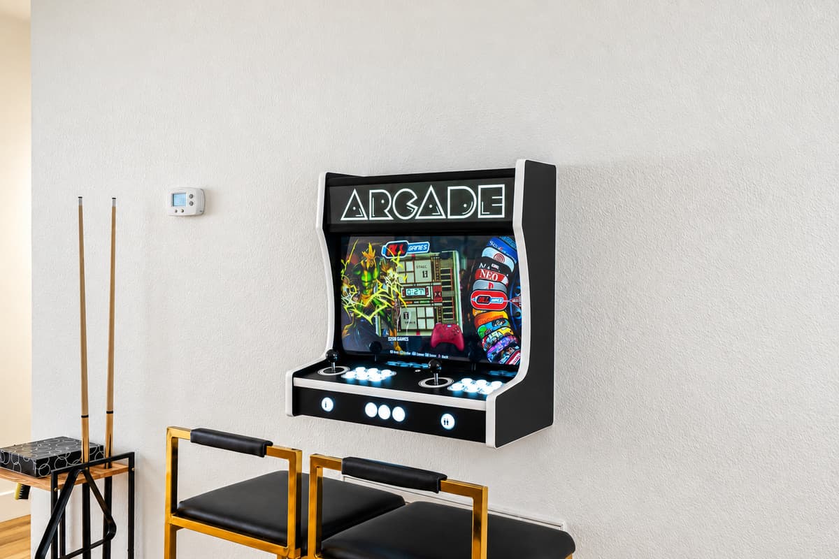 Rain or shine, this game room is your go-to for indoor fun, laughter, and a little friendly rivalry.