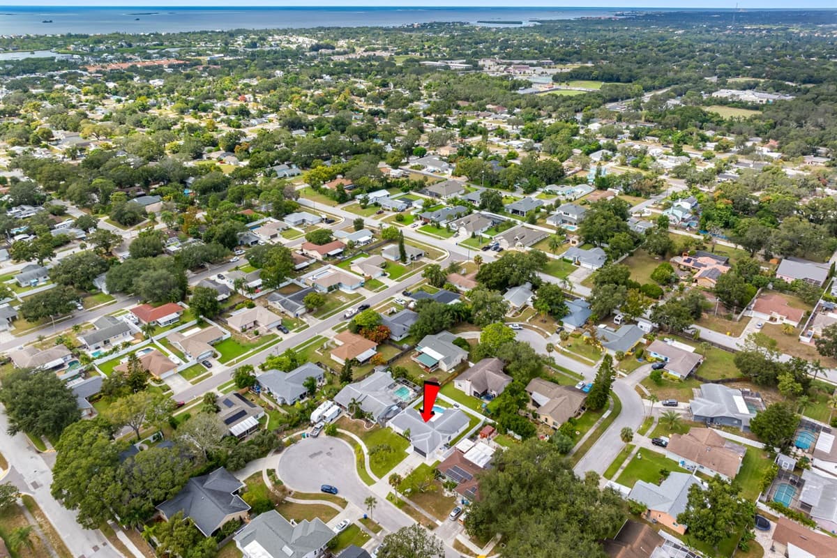 Aerial View of the Neighborhood