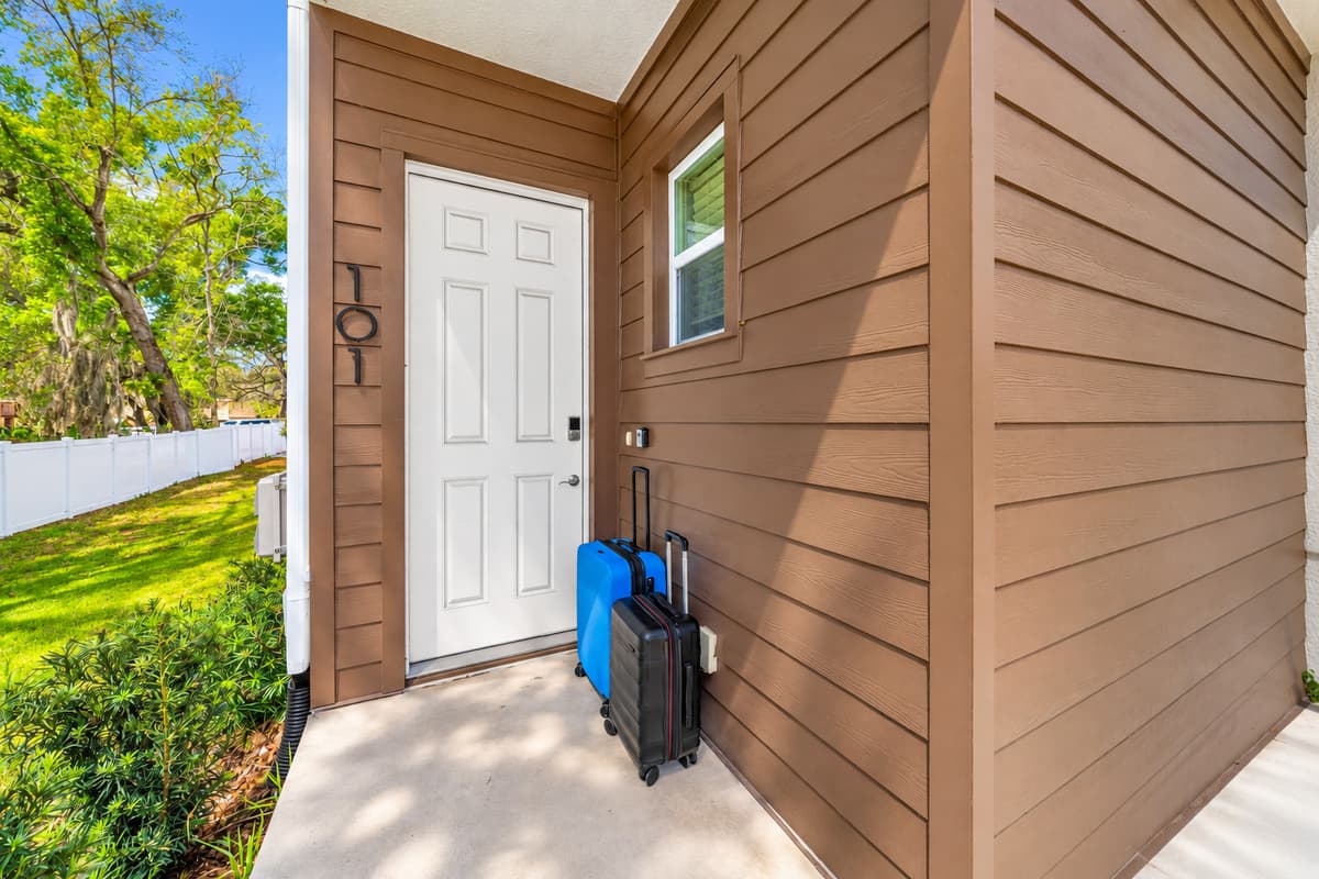 Unit #101 Front Door