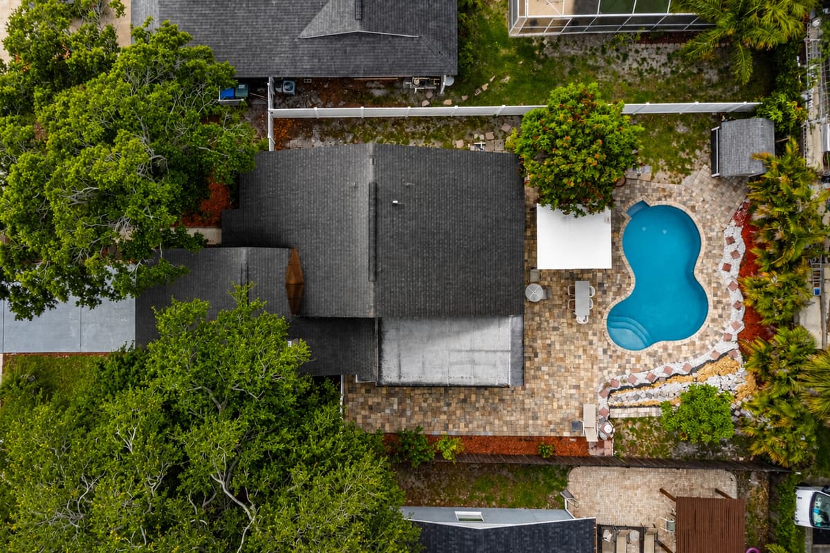 Aerial View of the Neighborhood