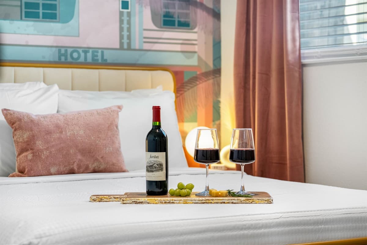 The thoughtfully curated decor blends elegance with warmth, creating a tranquil ambiance perfect for unwinding after a long day.
