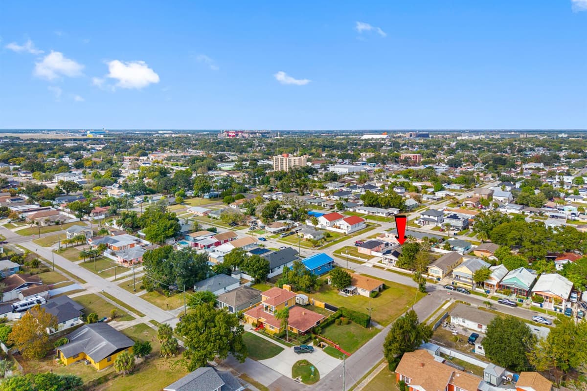 Aerial View of the Neighborhood