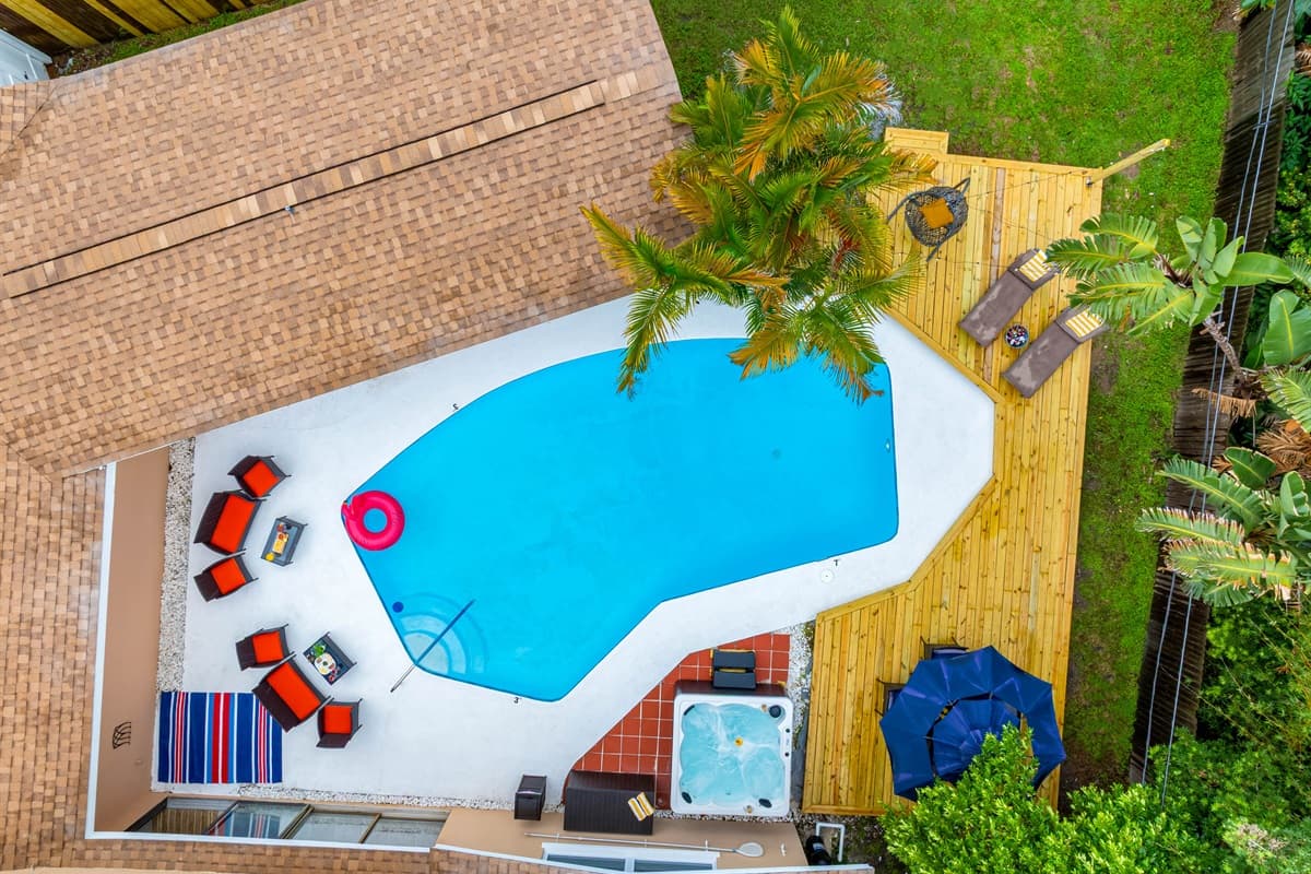 Relax, recharge, repeat: your own resort-style pool awaits.