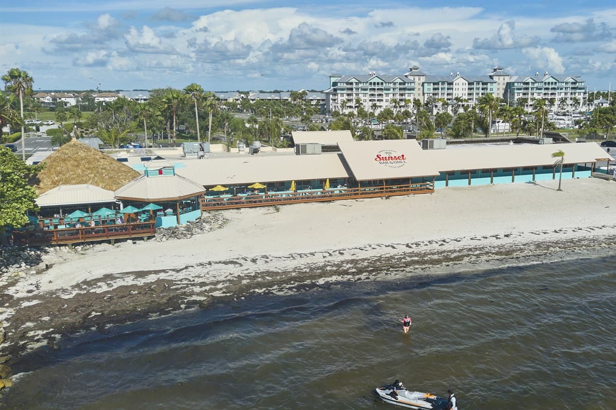 An enchanting aerial perspective capturing the charm of the property's surroundings.