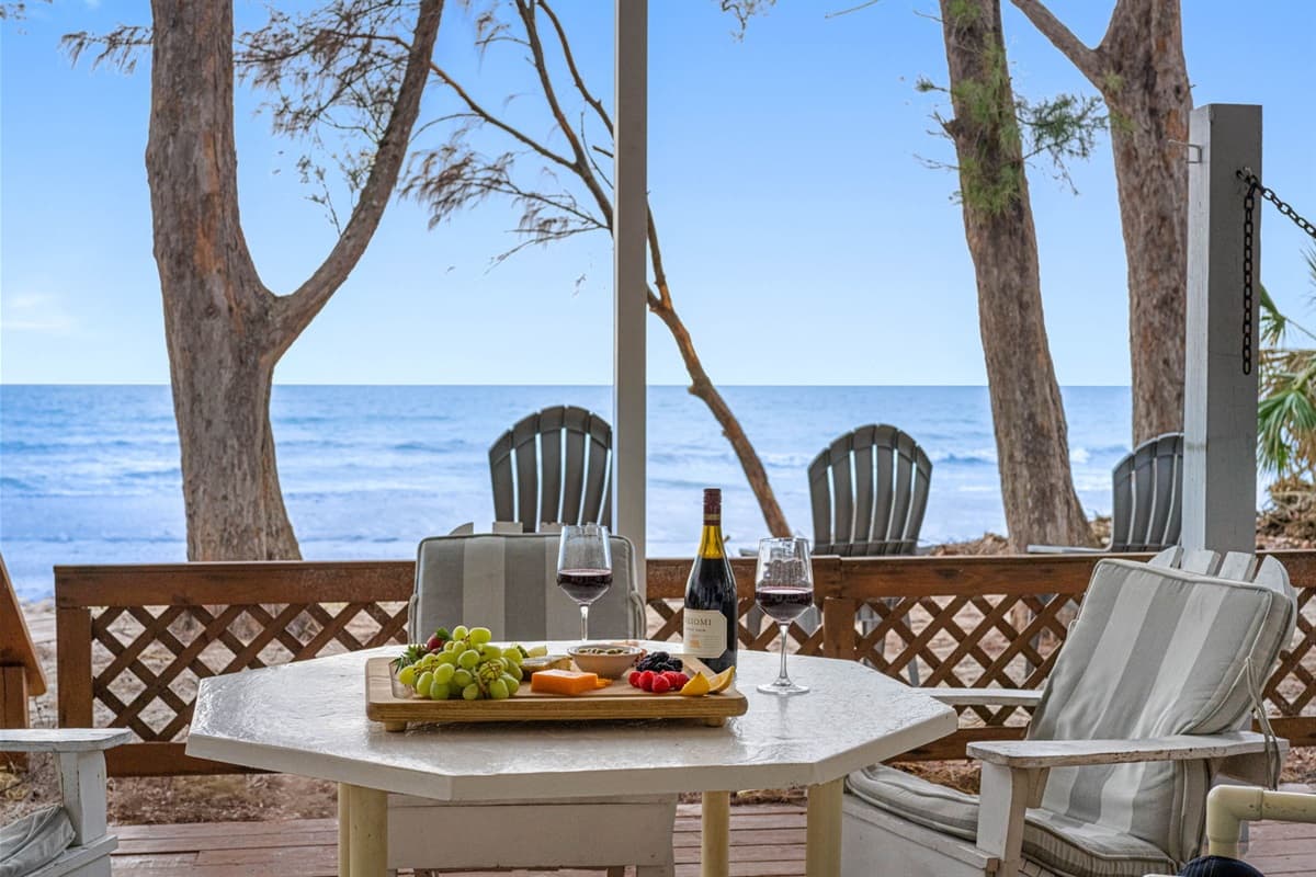 The proximity to the shoreline allows you to feel connected to the coastal environment, with the soothing sound of waves in the background adding to the sense of relaxation.