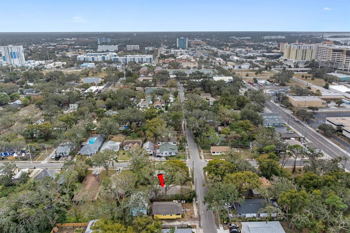 Aerial View of the Neighborhood