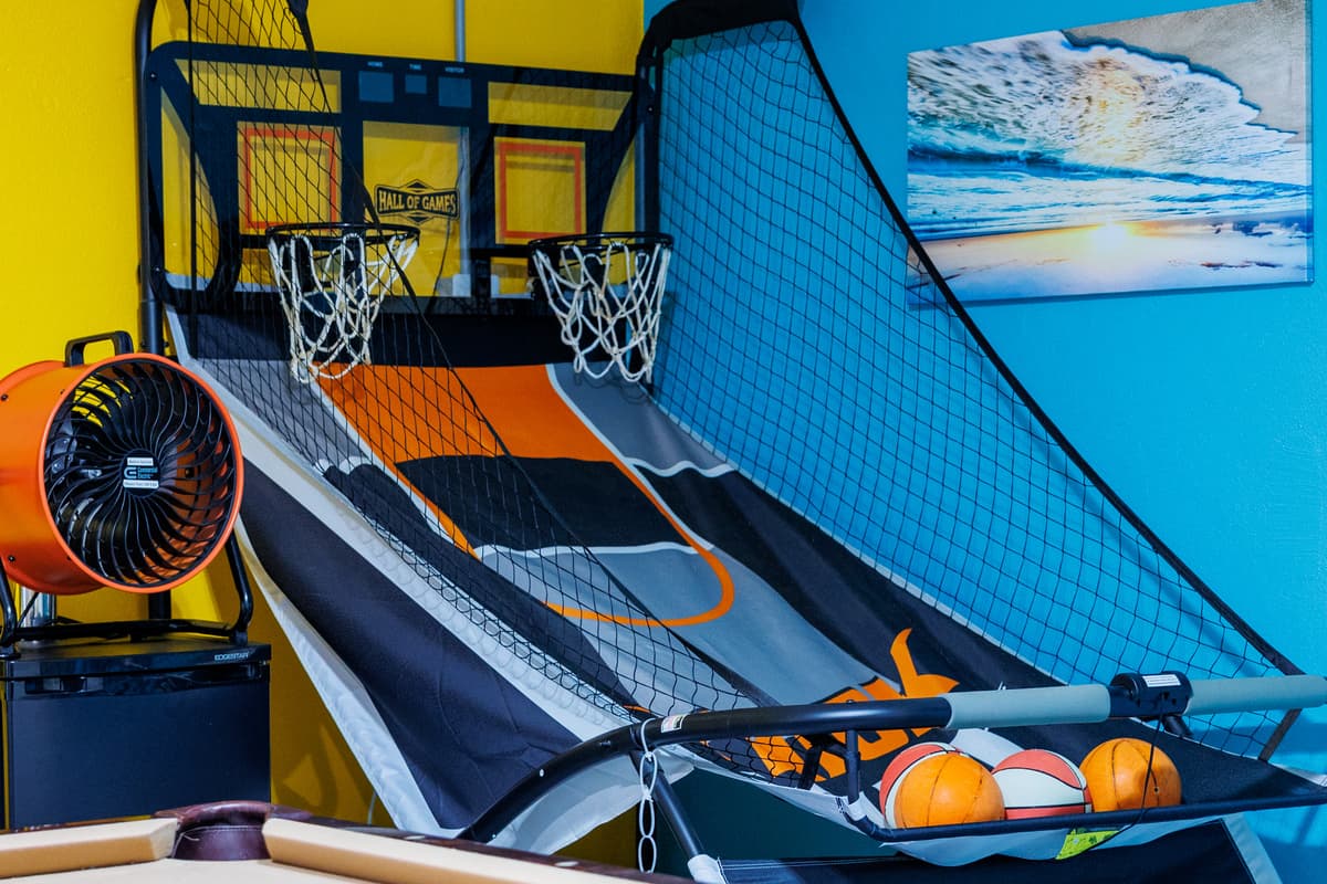 Game Room at Flamingo Palms.