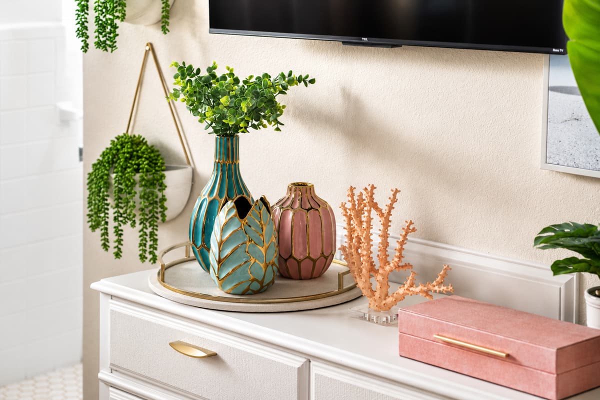 Thoughtfully curated coastal décor adds warmth and personality throughout the home, creating a welcoming beach retreat.