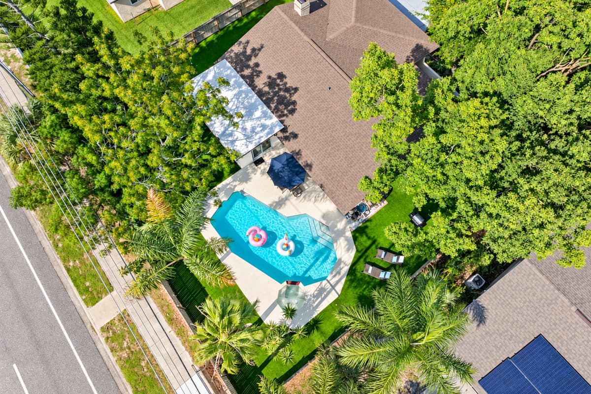 Home exterior.