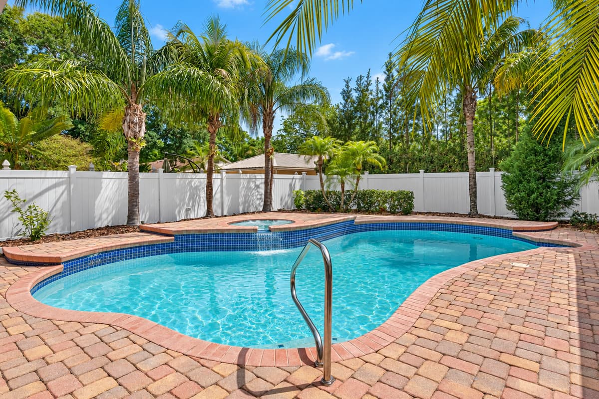 Our pool area is the perfect blend of style and functionality, that's sure to impress.