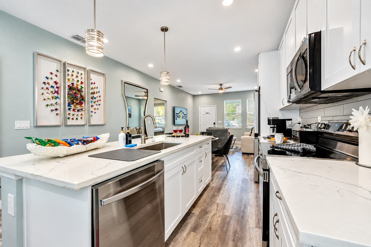 This inviting space is perfect for creating hearty dishes and cherished family recipes.
