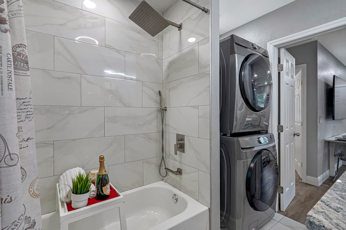Have a long and amazing bath after a long day of travel or trip out. If you like what you see, send us a message now!