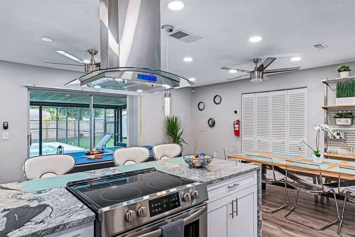 Never ran out of activities during your stay! We have a beautiful ping-pong table, board games and a beautiful heated pool where you could swim without worrying about the cold weather! Send us an inquiry now!