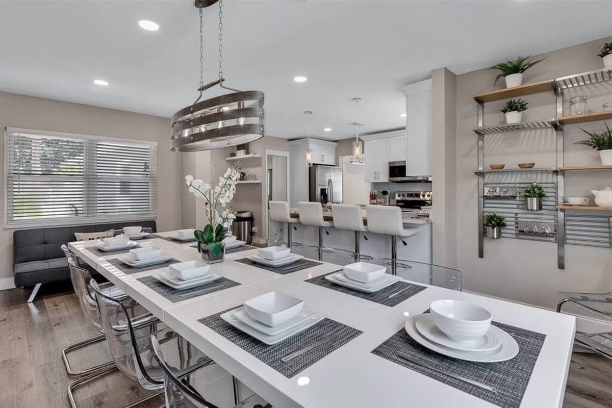 Never miss a story while getting the food ready! With our open space concept, you could bond with family and friends while making sure everyone would love the food they would eat! If you like this concept, send us a message!