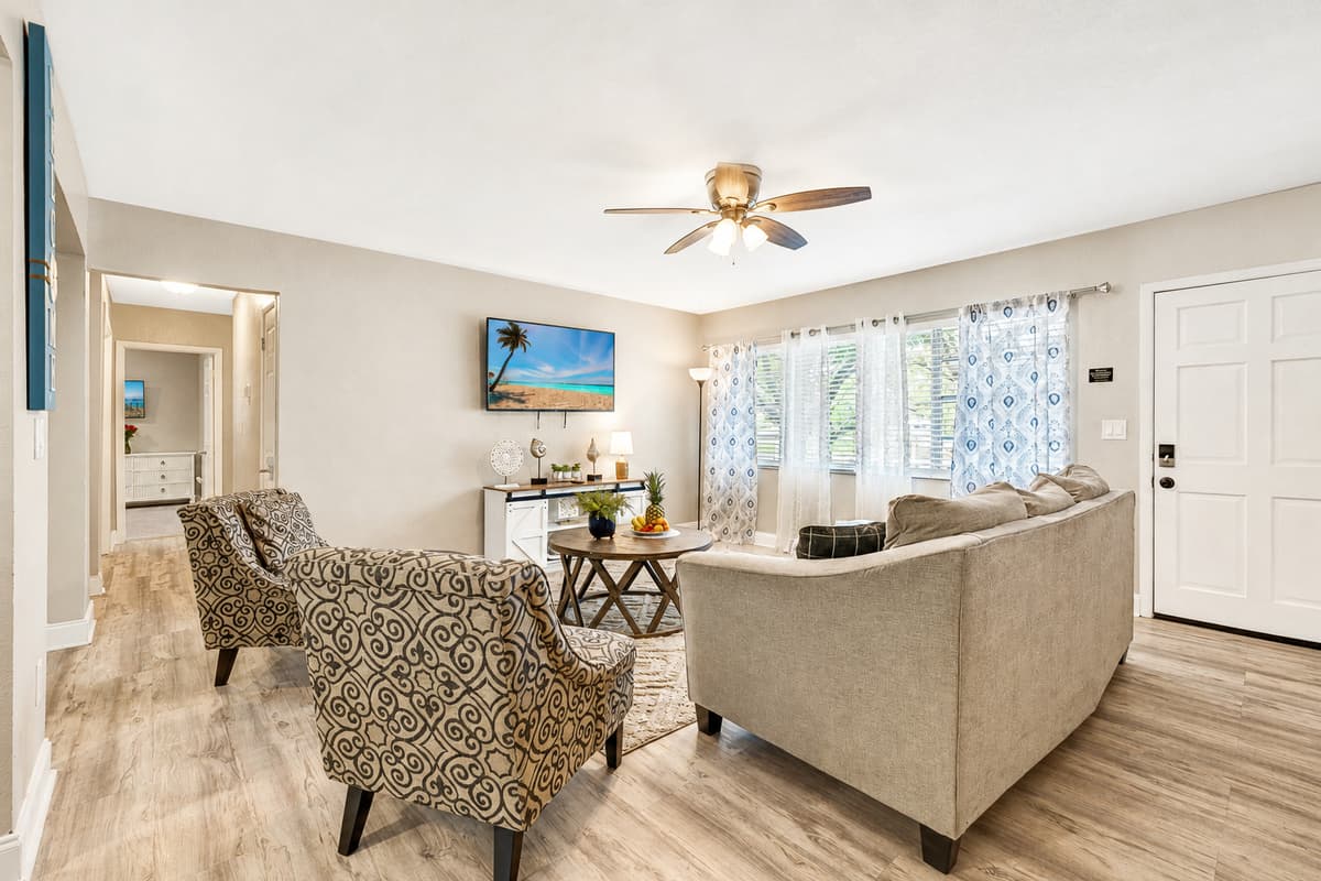 Escape to luxury on our sumptuous cream-colored couch, a haven of comfort that transcends mere furniture.