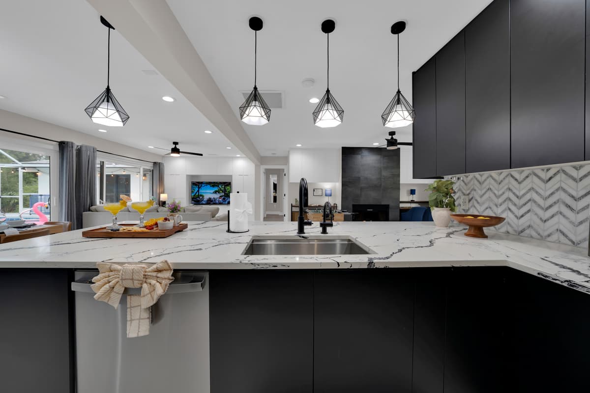 Designed for effortless cooking, easy conversation, and enjoying the company around you