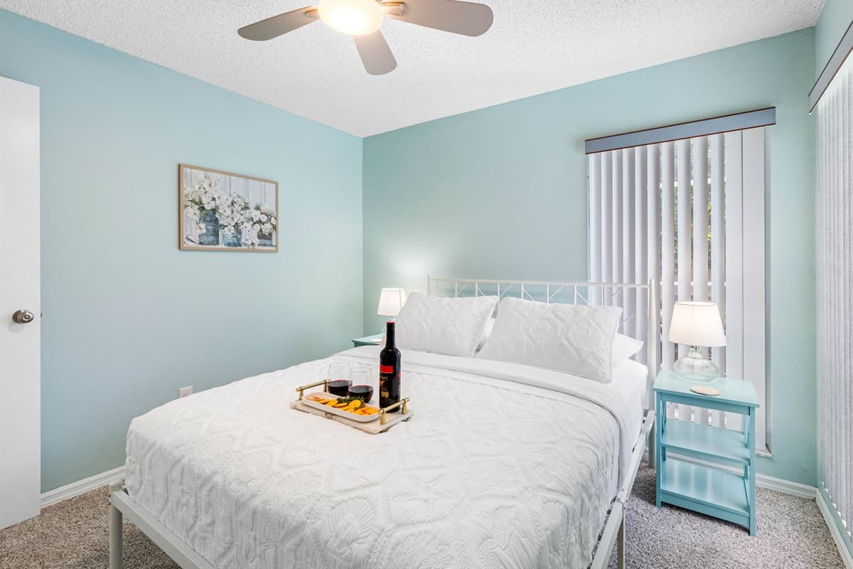 A beautifully designed space that blends comfort, style, and a touch of coastal charm to create the perfect environment for rest and relaxation.