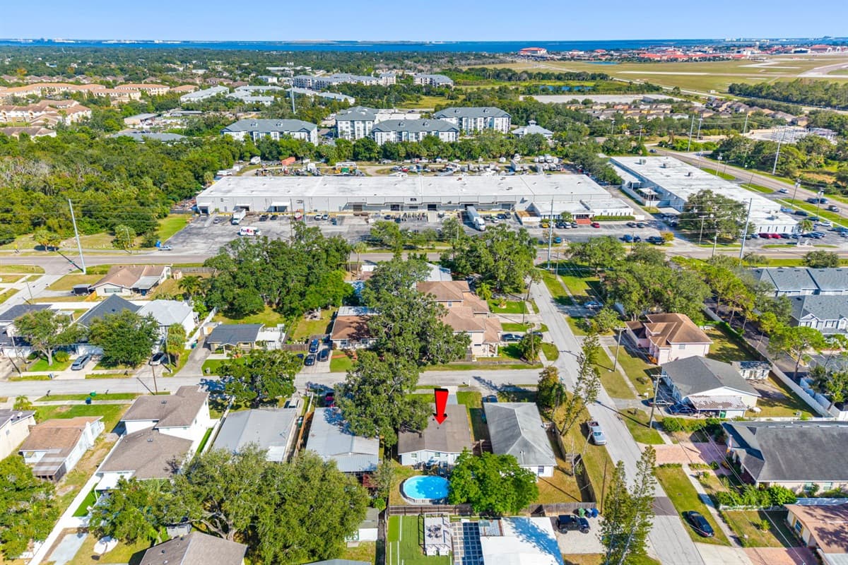 Aerial View of the Neighborhood