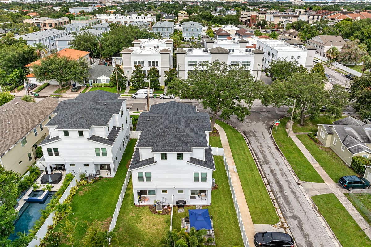 Aerial View of the Neighborhood