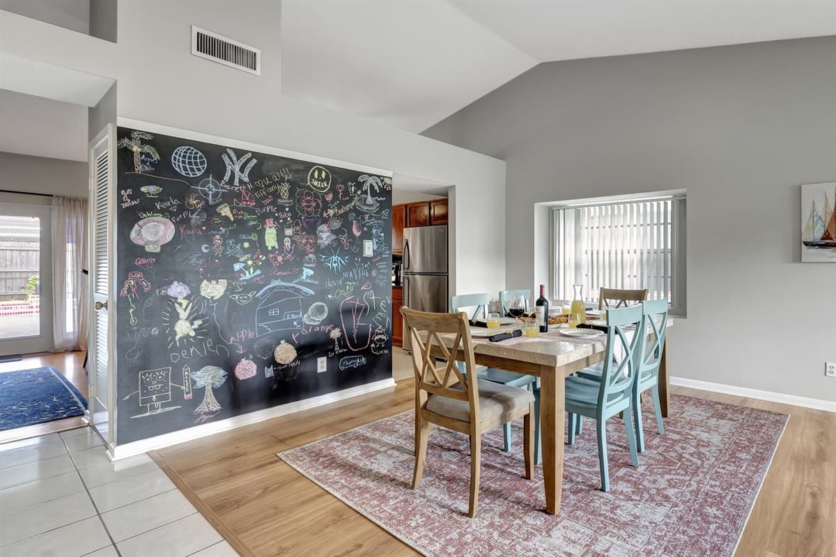 Designed with modern elegance, this space is not just about sharing meals but creating memorable moments.