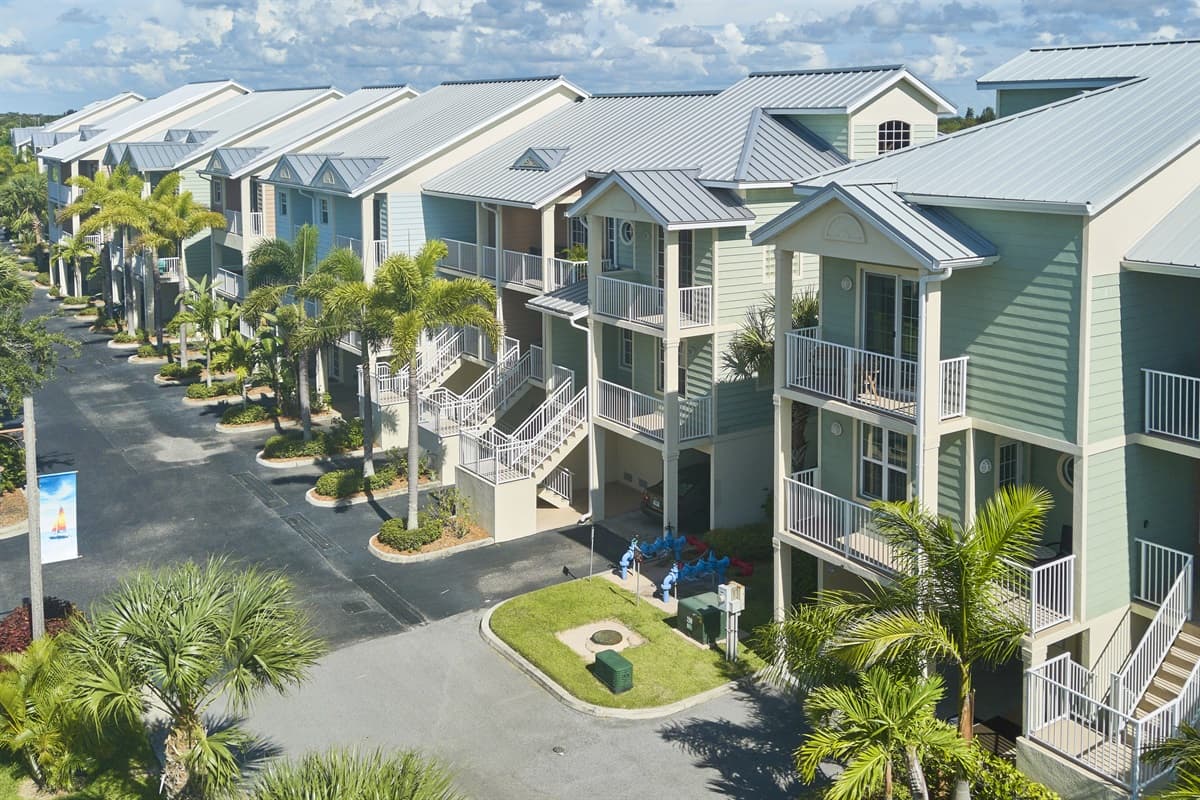 The beautiful neighborhood.